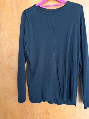 J. Jill Long Sleeve Black Tee